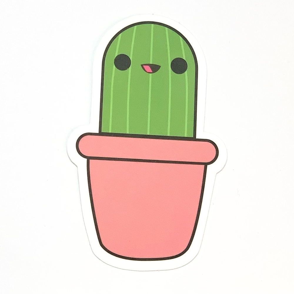 Cactus Vinyl Sticker